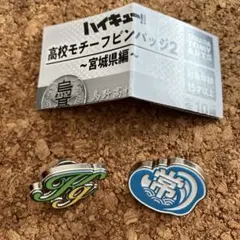 ハイキュー!! 高校モチーフピンバッジ2宮城県編
