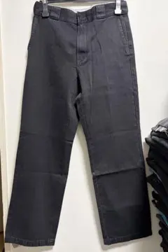 ★新品未使用FJ×Dickies コラボ874FJ着用ブラックデニム フェード ☆新品未使用FJ×Dickies コラボ874FJ着用ブラックデニム フェード