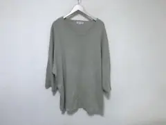 本物フリークスストアFREAKS STOREコットンニットビッグ半袖TシャツM