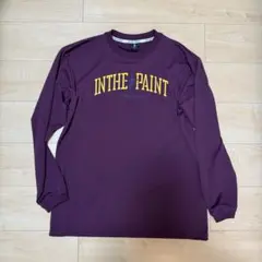 インザペイント　バスケ　ロンT ワイン　Lサイズ