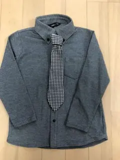 コムサイズムのシャツ　ネクタイつき