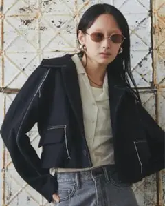 VEQUM CURVE ARM SHORT JACKETのサムネイル