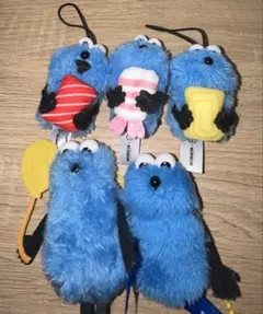 パペットスンスン キーホルダー マスコット 5個セット まとめ売り