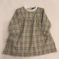 【美品✨】EAST BOY チェック柄ワンピース 95cmのサムネイル