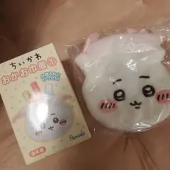 ちいかわ お顔巾着① ちいかわ 新品未使用