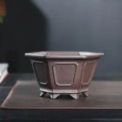 多肉植物鉢 紫砂鉢 盆栽鉢 植木鉢 小品盆栽鉢 大品盆栽鉢 - メルカリ