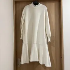 ダブスタ⭐︎フリル付きレースマキシワンピース - メルカリ