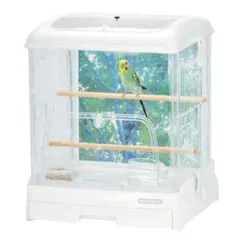 中古】SANKO イージーホーム クリアーバード40WH 鳥かごセット - メルカリ