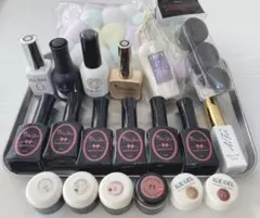 カルジェル バイオジェルなど17色 カラージェルまとめ売りネイル用品まとめ売り