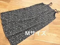 studio CLIP ワンピース　花柄　ネイビー　Mサイズ