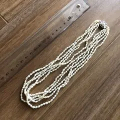 minoru 淡水パール 五重ストランドネックレス