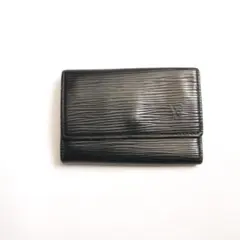 ✈ ルイヴィトン　エピ レザー　ミュルティクレ6　6連 キーケース　ブラック　黒