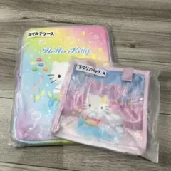 ハローキティ マルチケース クリアバッグ 2点セット サンリオ 一番くじ