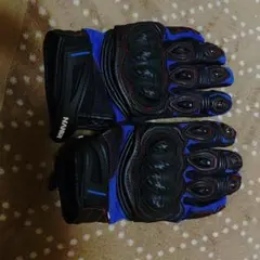 ★*★様 ナンカイ バイク用グローブ ブラック/ブルー サイズM
