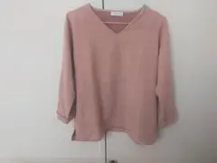 beauty&youth united arrows ピンク Vネック トップス