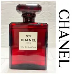 CHANEL N°5 オードゥ パルファム 100ml 限定 赤ボトル - メルカリ