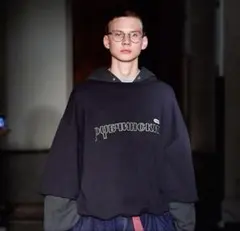 ゴーシャGosha Rubchinskiy コンボパーカー ダブルスリーブ M