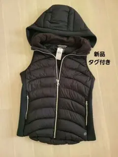ギャップフィット　GapFit　ダウンベスト　黒　新品タグ付き
