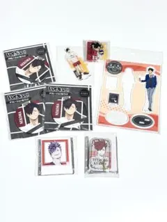 ハイキュー　スクエア缶バッジ　セブンネット　合同会　黒尾