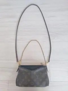 【Louis Vuitton 】パラスクラッチM41639 モノグラム　ブラック