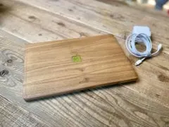 Apple MacBook air 2019ウッド調カバー 充電器付き