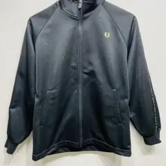 FRED PERRY フレッドペリー トラックジャケット　ジャージ　黒×金　XSのサムネイル