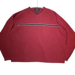 セーター 赤 メンズ