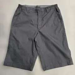 【良品】Crocodile クロコダイル　ハーフパンツ　綿　メンズ　グレー／Mのサムネイル