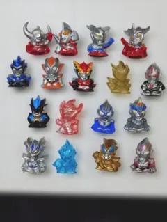 ウルトラマン 指人形 17体セット(ニュージェネメイン)のサムネイル