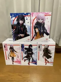 神椿市建設中。１/７スケールフィギュア　ラウンドワン限定 3種 5個セット