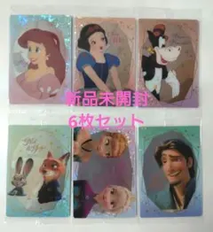 ディズニー キャラクターズウエハース2 ☆6枚セット☆