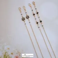 ❀お得セット❀#5485　メガネチェーン・メガネストラップ　2本セット