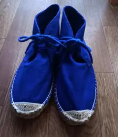 Soludos ソルドス　エスパドリーユ　ハイカット　ブルー　23.5cmのサムネイル