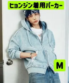 即完売品】GUESS X HYUNJIN ジップアップニットフーディ 着用品 - メルカリ