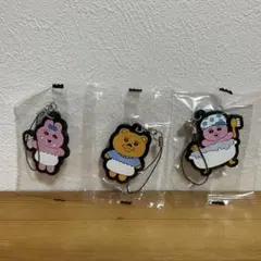 おぱんちゅうさぎ　カプセルラバーストラップ　3個セット