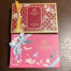 GODIVA 限定アソートメントチョコ 2箱のサムネイル