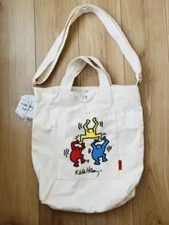 【新品未使用】Keith Haring 2Wayショルダーバッグ ◡̈♥︎のサムネイル