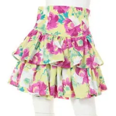 リリーブラウン~ラッフルフラワーミニスカートのサムネイル