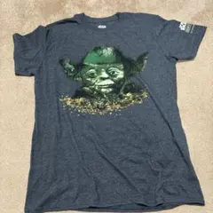 スターウォーズイベントYoda グラフィック Tシャツ ダークグレー　M