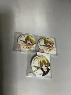 ハヤテのごとく　ゲマくじ　三千院ナギ　3個缶バッチ　セット　ダブりあり