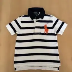Polo by Ralph Lauren ボーダーポロシャツ 2T ビックポニー