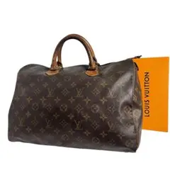 鑑定済　ルイヴィトン　スピーディ35　モノグラム　ハンドバッグ　ボストンバッグ