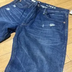 新品未使用　GAP 1969 ストレートデニム ダメージ加工のサムネイル