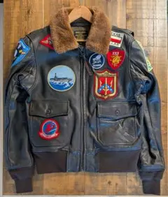 G-1 TOP GUN フライトジャケット マーヴェリック再現 本革 サイズ38