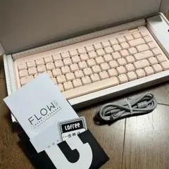 Lofree Flow Lite 84key フラミンゴ ピンク　US配列