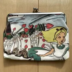 ACCOMMODE×AYANOKOJI アコモデ ポーチ　がま口　アリス