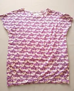 TSUMORI CHISATO Tシャツ チュニック 半袖 総柄 ツモリチサトのサムネイル