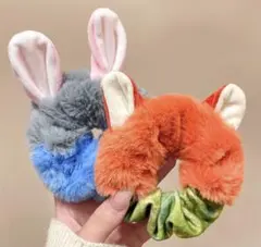 ディズニー ズートピア シュシュ2点セット