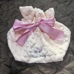 USJ ユニバーサルスタジオジャパン ハローキティ キルティング 巾着 ユニバ