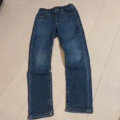 UNIQLO キッズ ジーンズ 130 ブルー